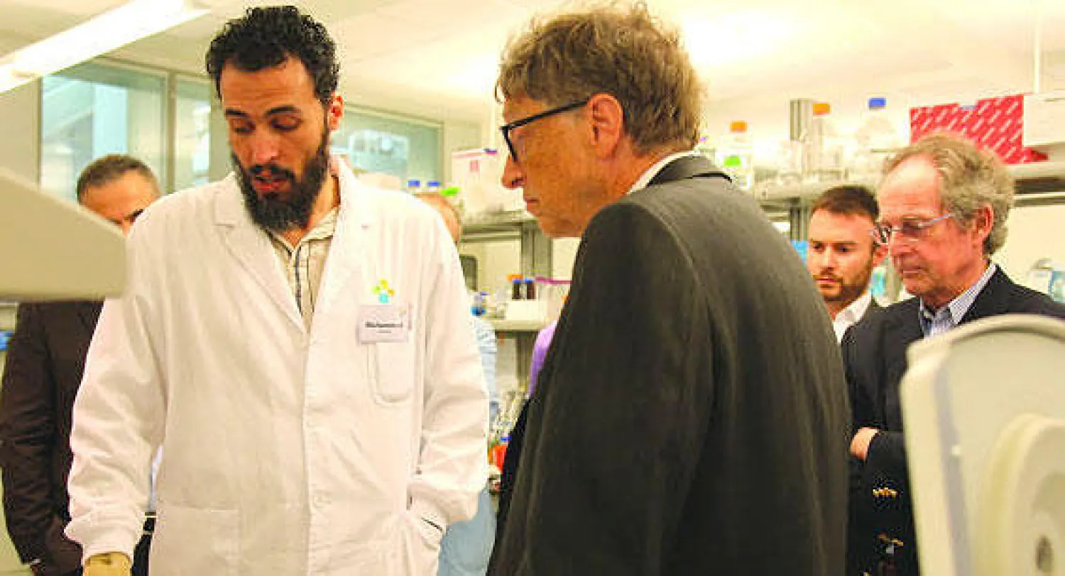 بيل غيتس يستكشف فرص التعاون مع جامعة الملك عبد الله