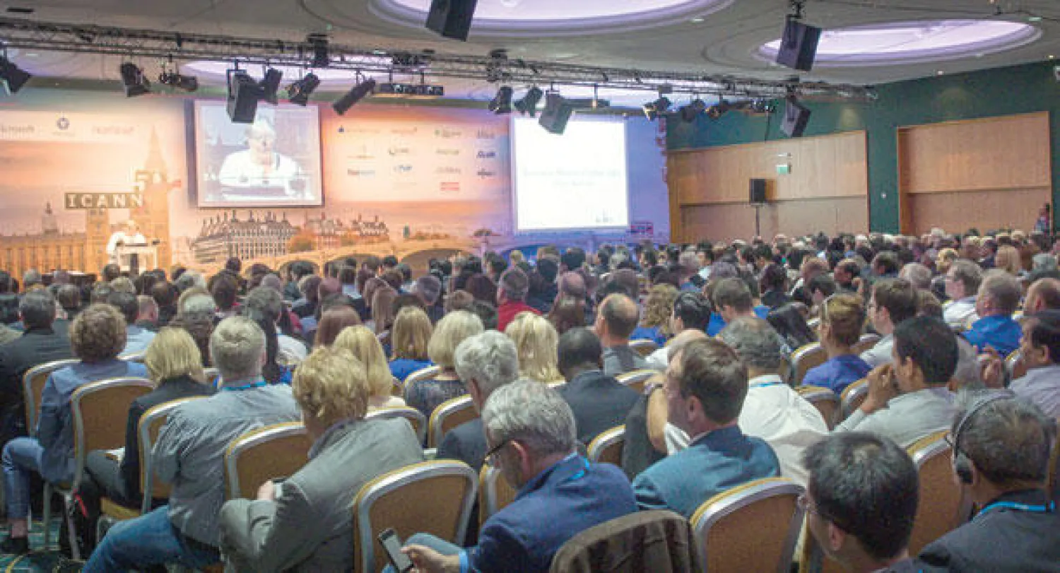 لقطة من حفل افتتاح مؤتمر «إيكان»