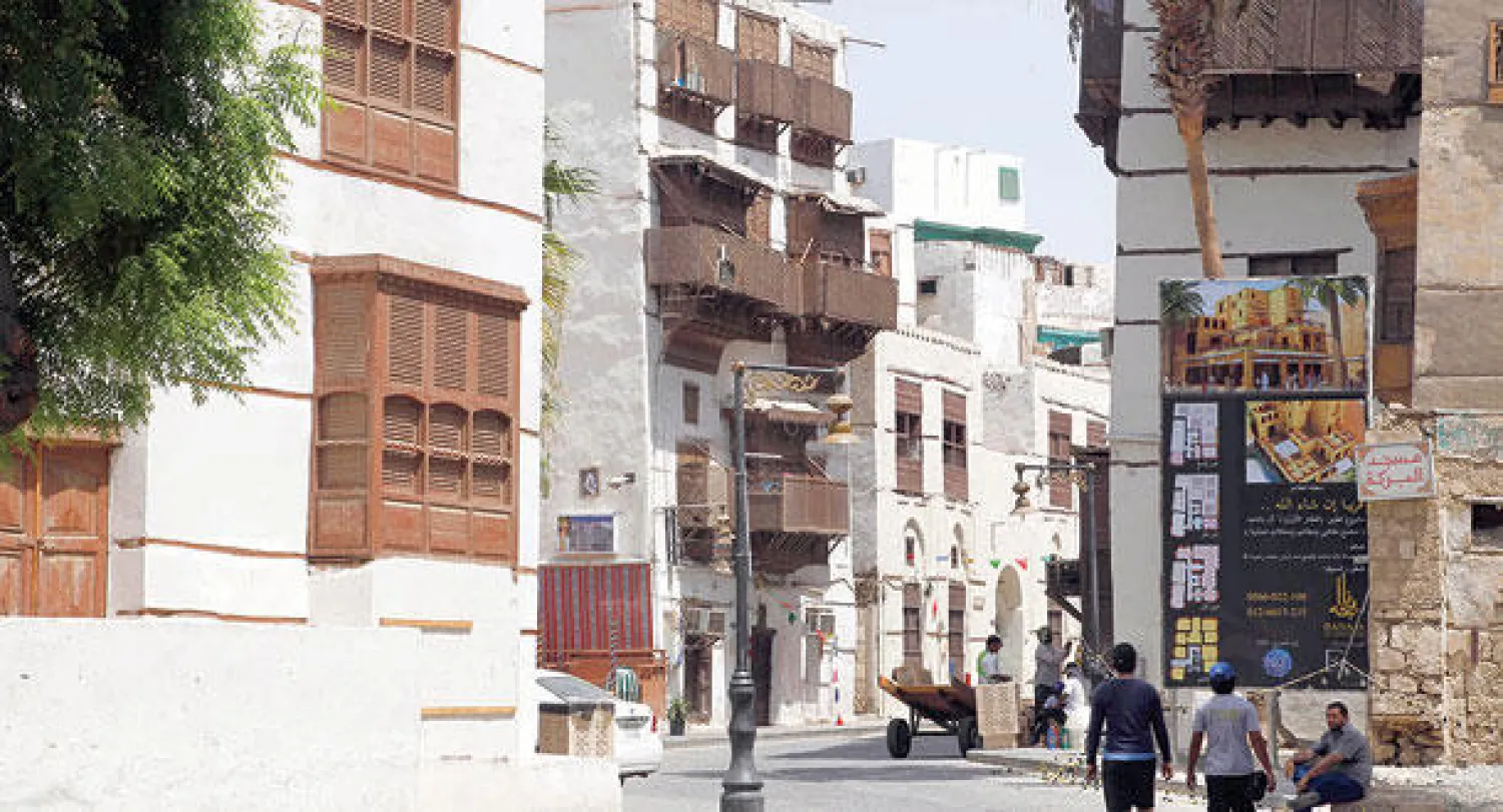 جانب من جدة التاريخية التي انضمت حديثا إلى قائمة التراث العالمي («الشرق الأوسط»)