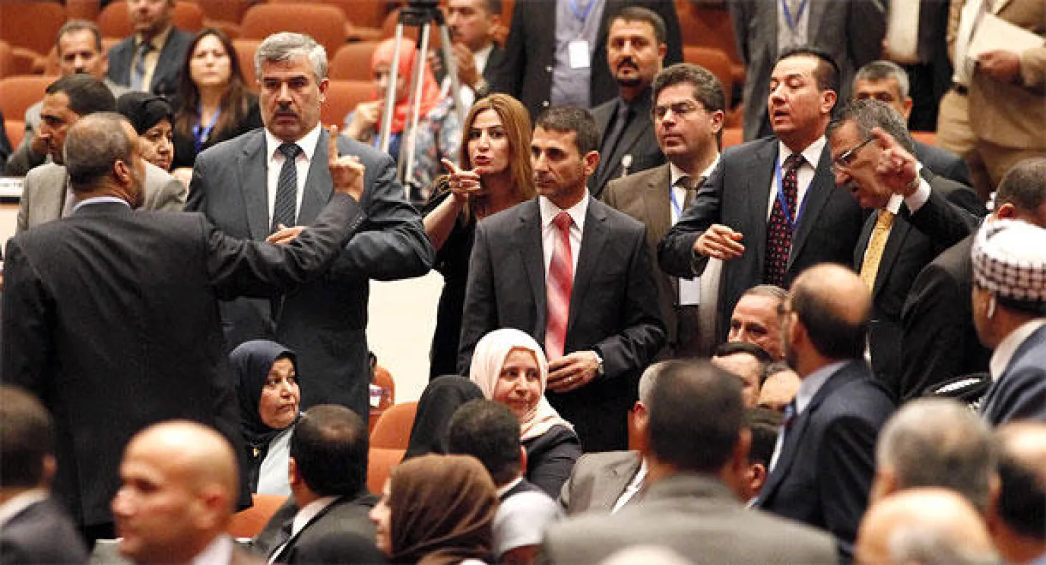 البرلمان العراقي يفشل في انتخاب رئيس له بأولى جلساته