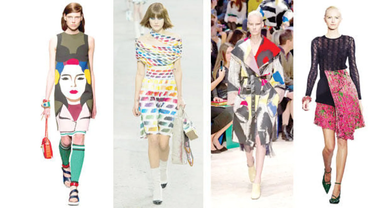 «ديور»  -  «سيلين»  -  «شانيل»  -  «برادا»