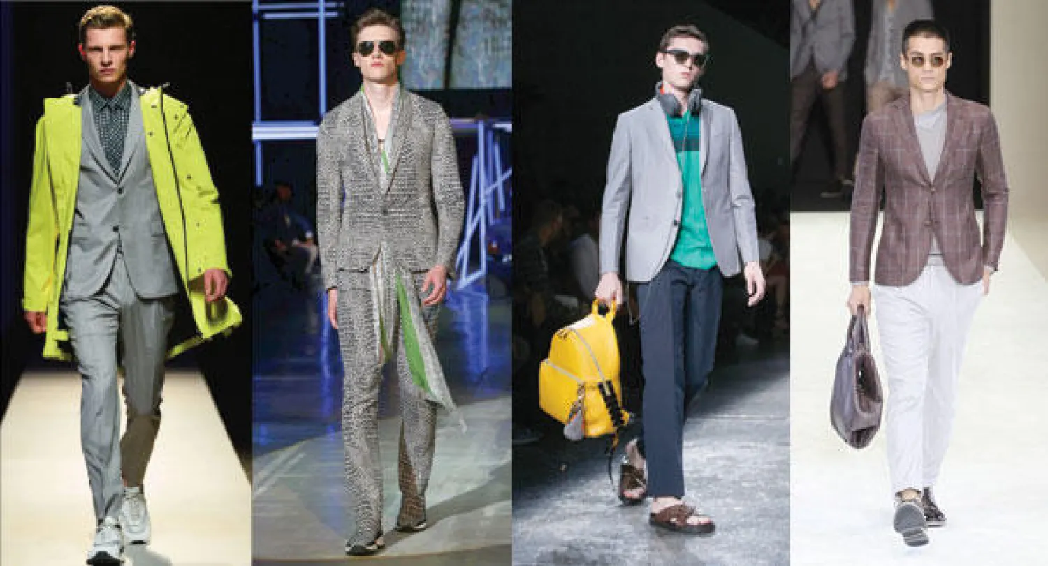 جيورجيو أرماني  -  فندي  -  روبرتو كافالي  -  زي- زيغنا