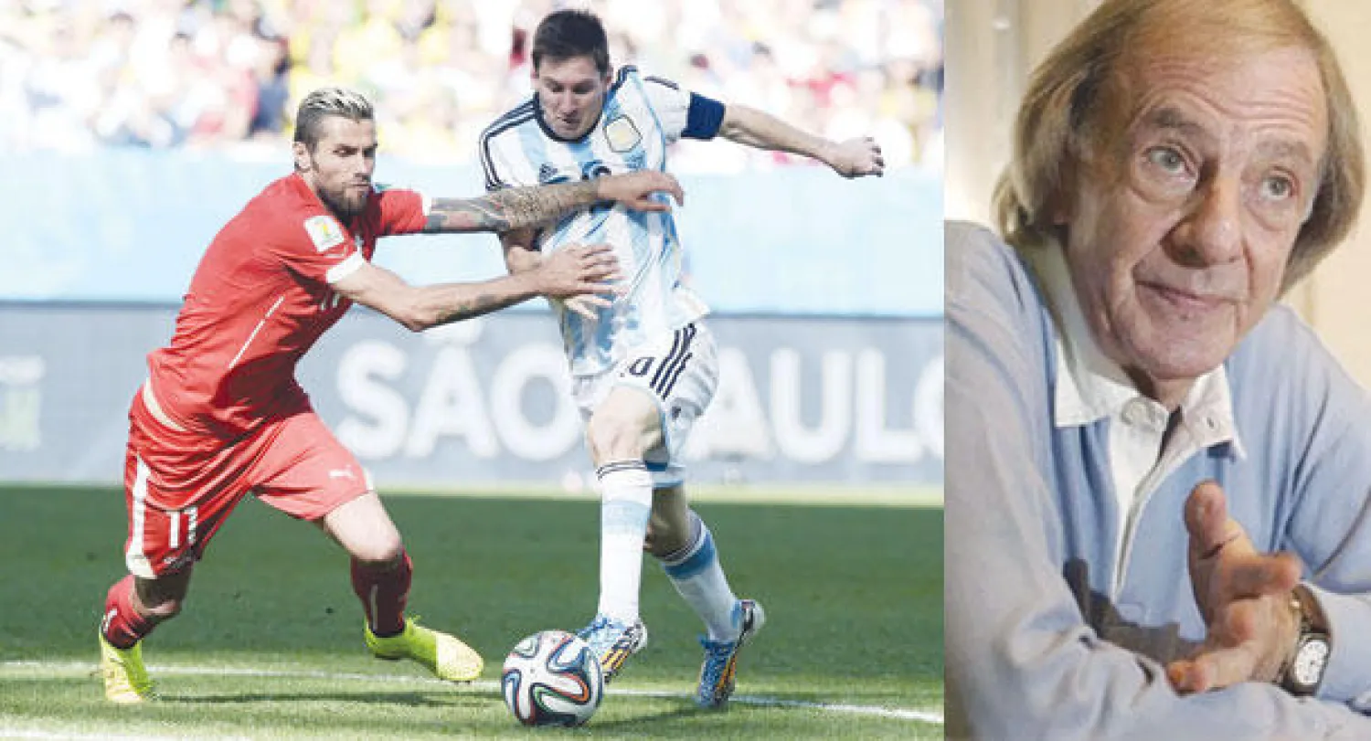 سيزار مينوتي   -  منتخب الأرجنتين لا يزال بعيدا عن مستواه رغم بلوغه دور الثمانية للمونديال