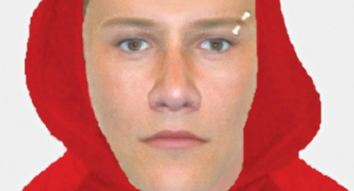 رسم تقريبي من الشرطة البريطانية للمتهم بقتل المبتعثة السعودية