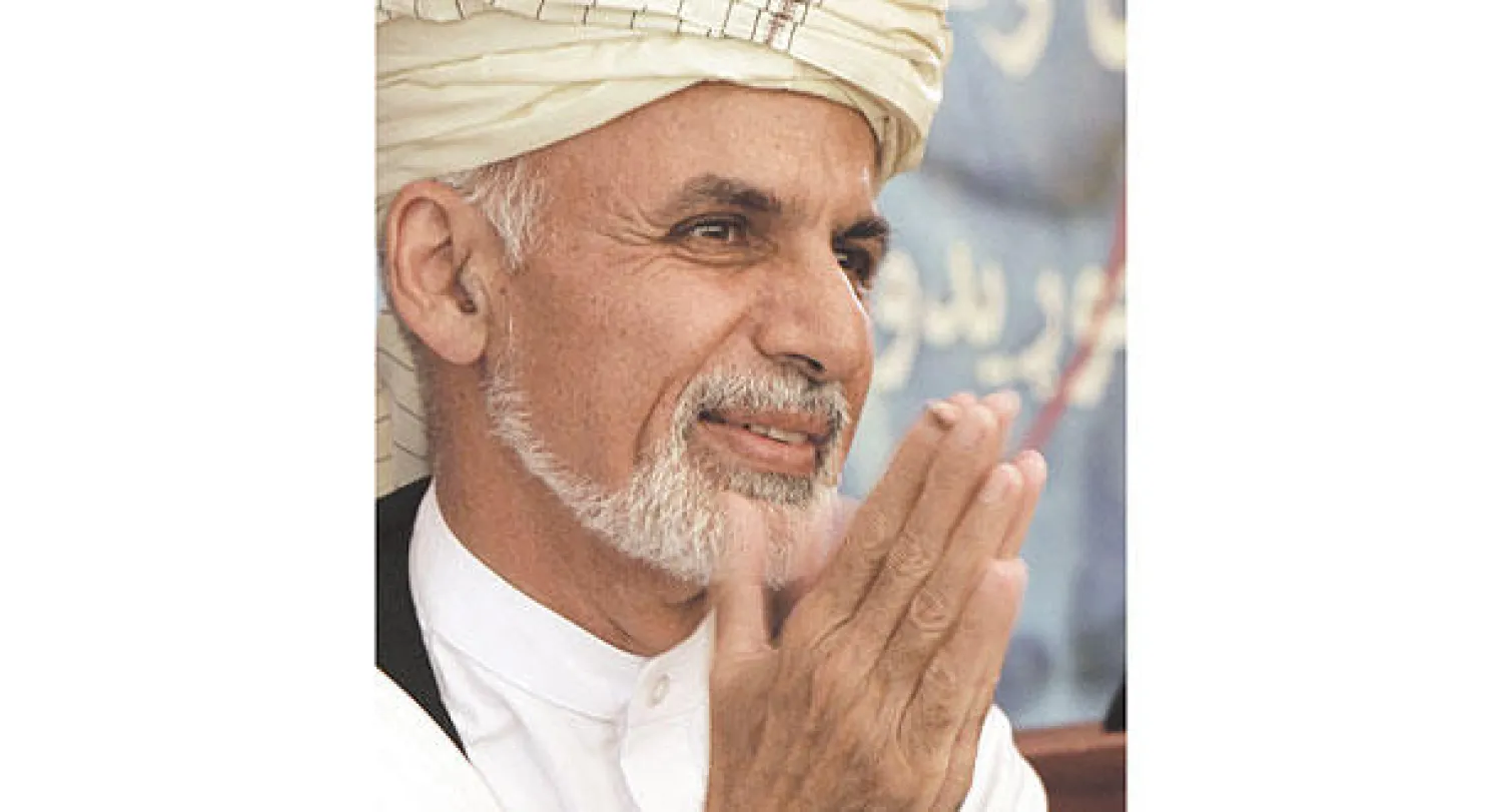 أشرف غني وزير المالية السابق المرشح الرئاسي الأفغاني (إ.ب.أ)