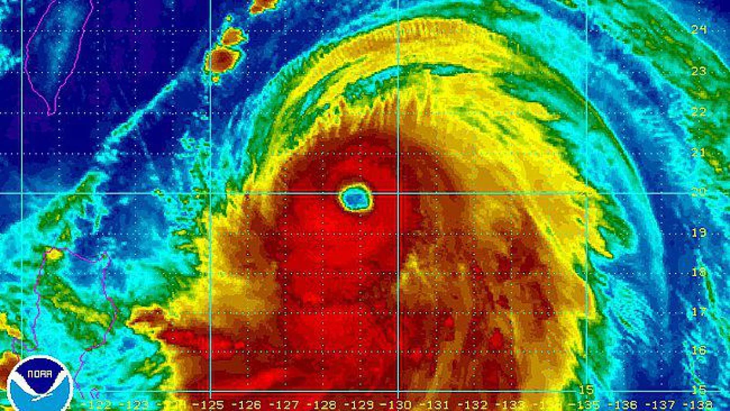 الأرصاد الجوية اليابانية تحذر من إعصار نيوغوري العنيف