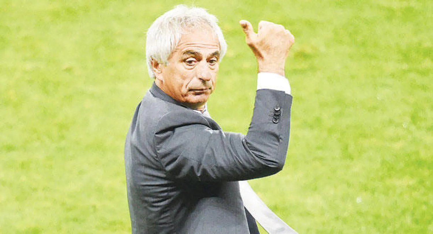 وحيد خليلودزيتش مدرب منتخب الجزائر