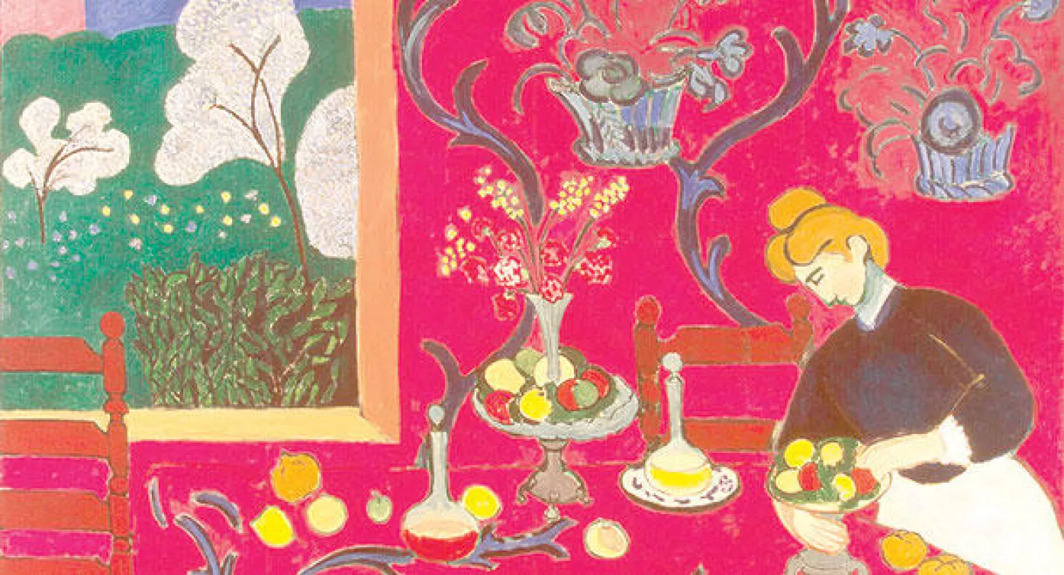 لوحة الغرفة الحمراء