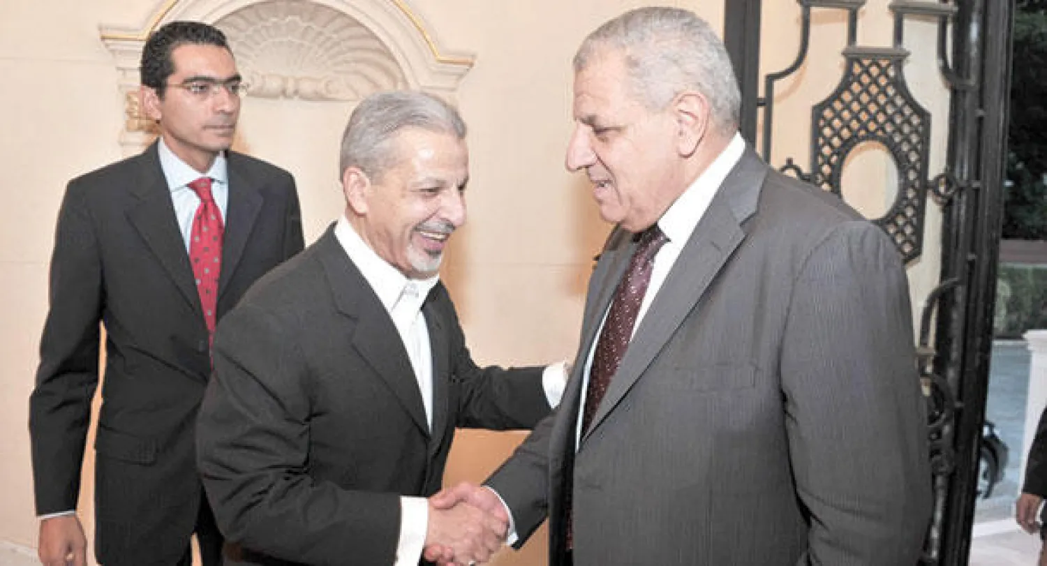 السفير قطان يستقبل رئيس الوزراء المصري إبراهيم محلب