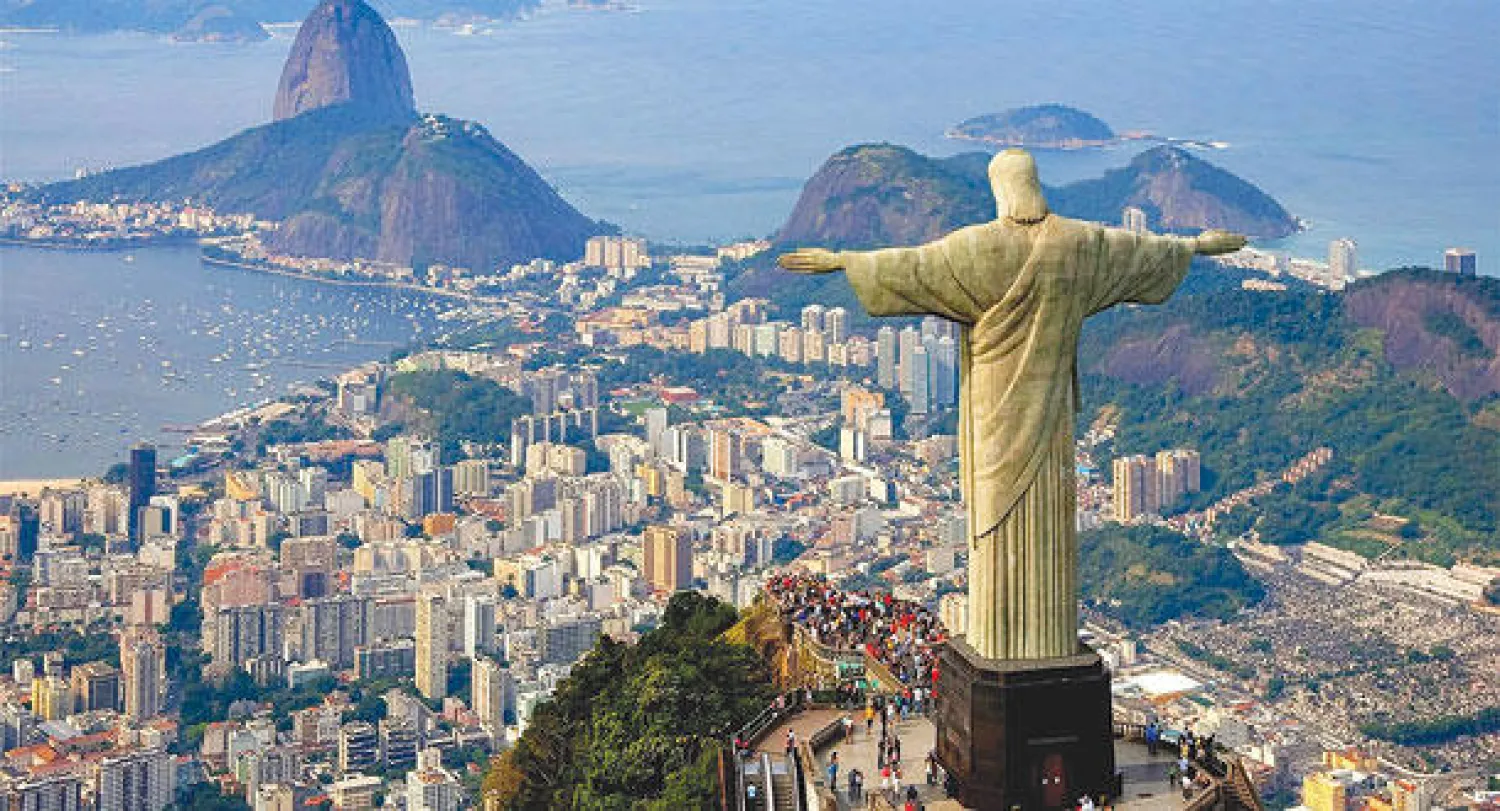 جانب من مدينة ريو دي جانيرو البرازيلية