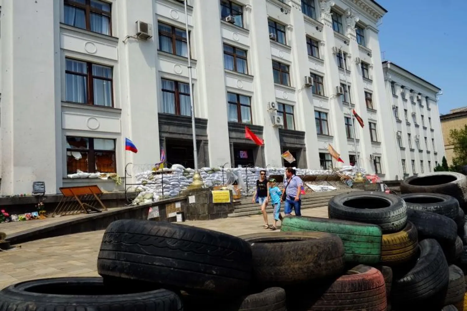 السلطات الأوكرانية تعقد مؤتمرا بدائرة مغلقة مع الانفصاليين