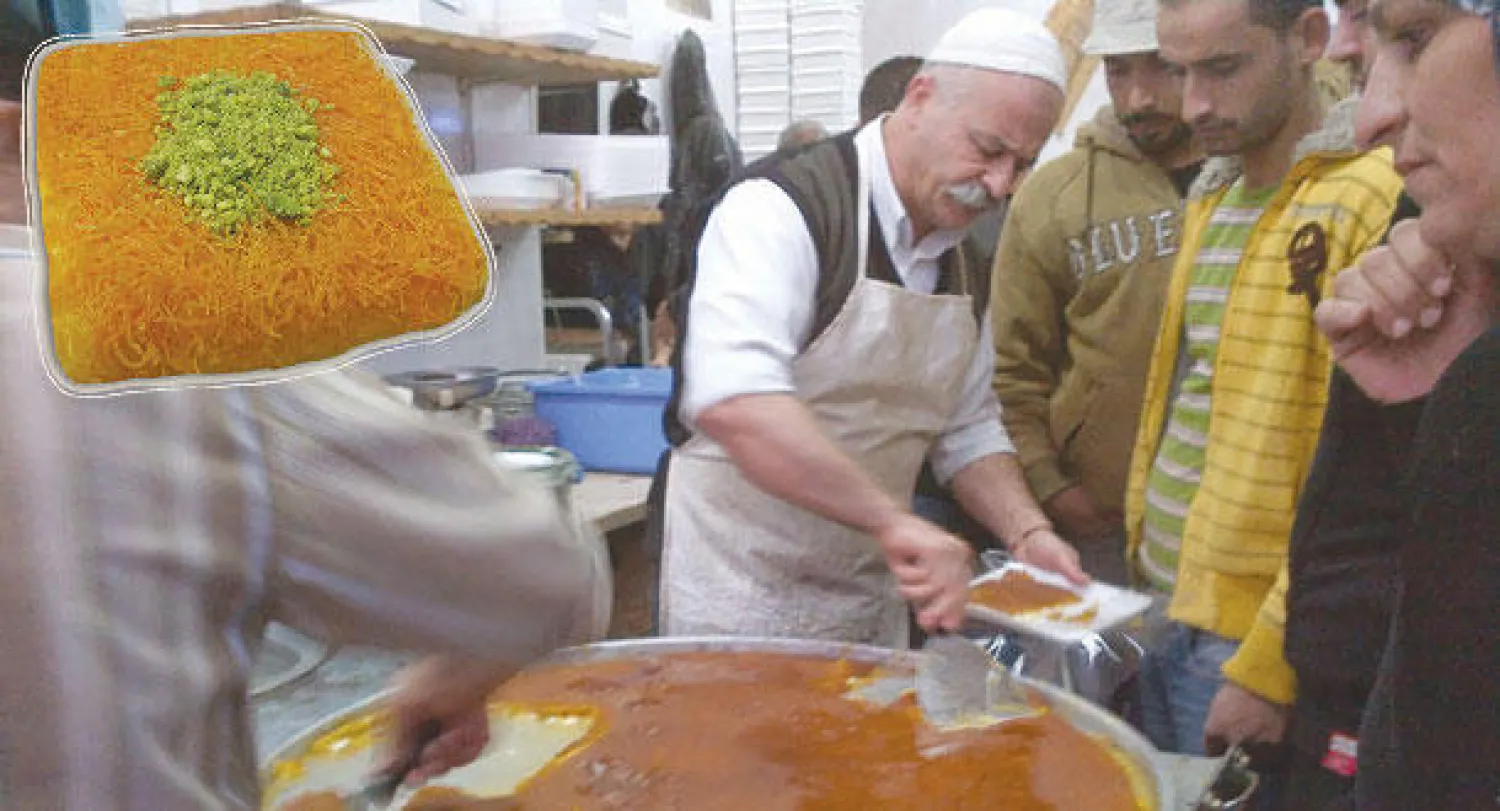 الكنافة أشهر وأشهى حلويات رمضان