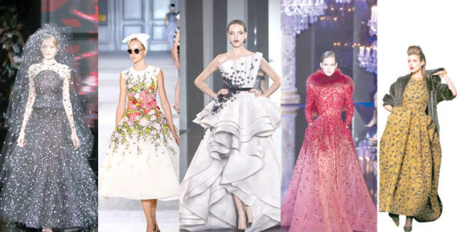 جون بول غوتييه  -  إيلي صعب  -  رالف أند روسو  -  أرماني بريفيه