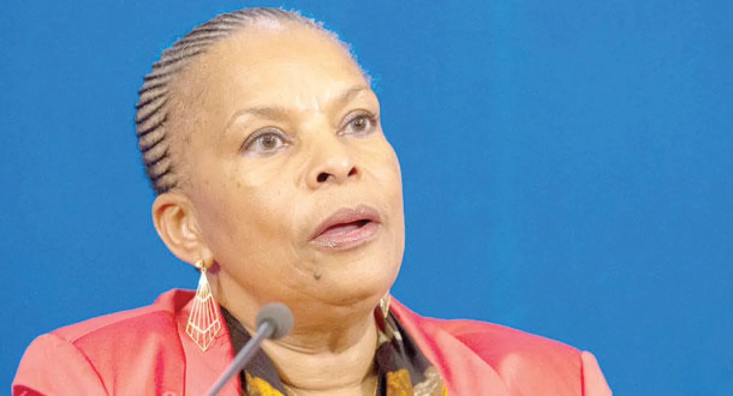 وزيرة العدل الفرنسية كريستين توبيرا