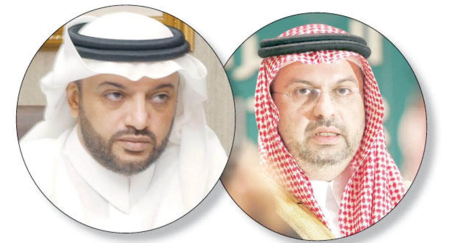 الأمير عبد الله بن مساعد  -  الأمير طلال بن بدر