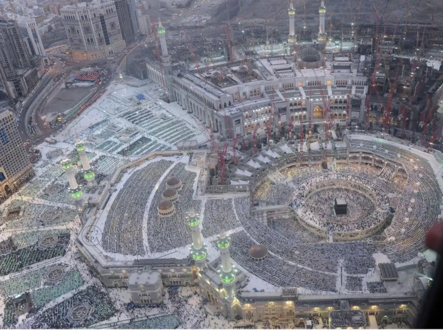 ساحة الطواف ستسع 105 آلاف طائف في الساعة العام المقبل