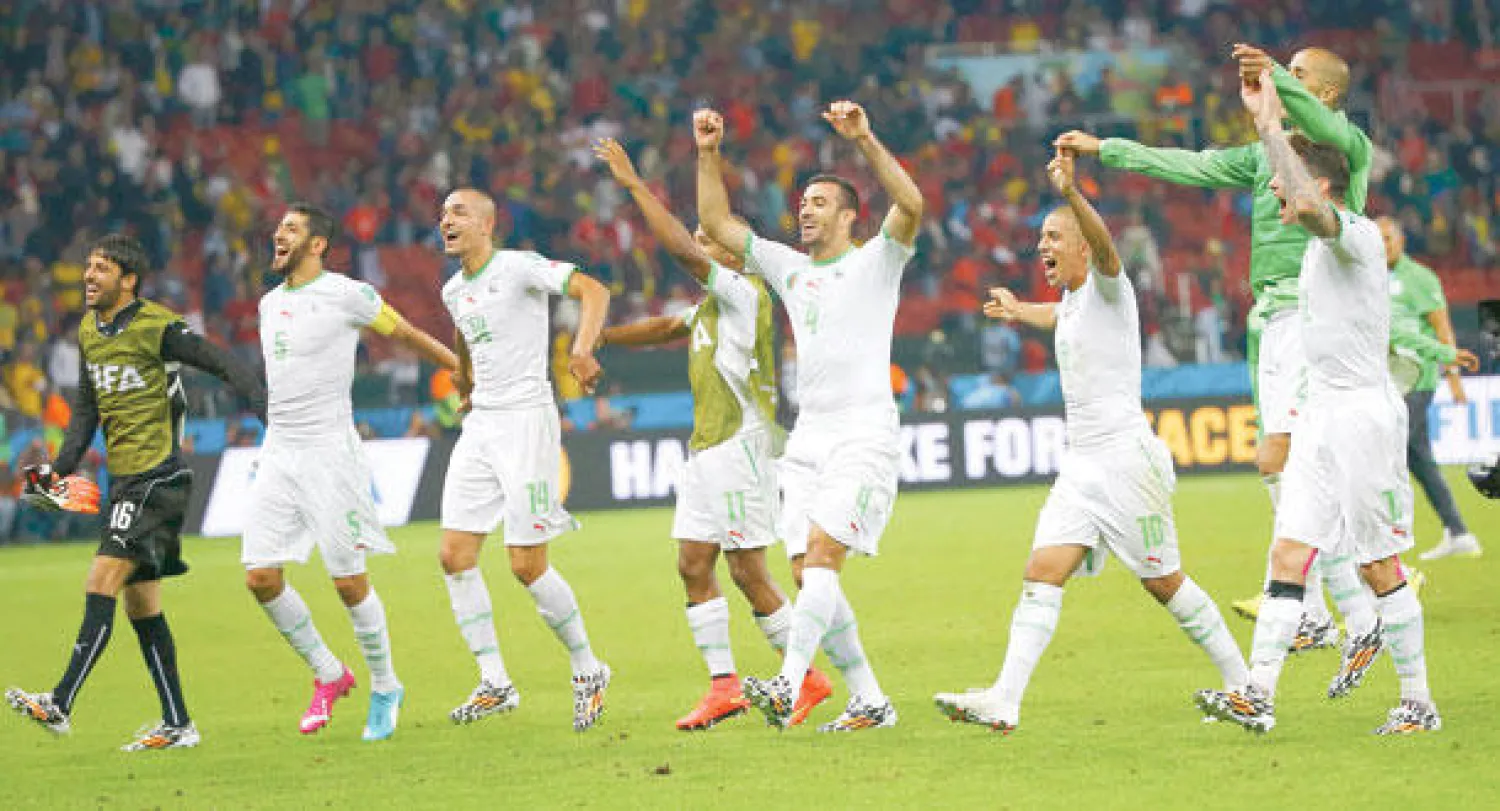 منتخب الجزائر حقق نتائج لافتة في مونديال البرازيل الأخير