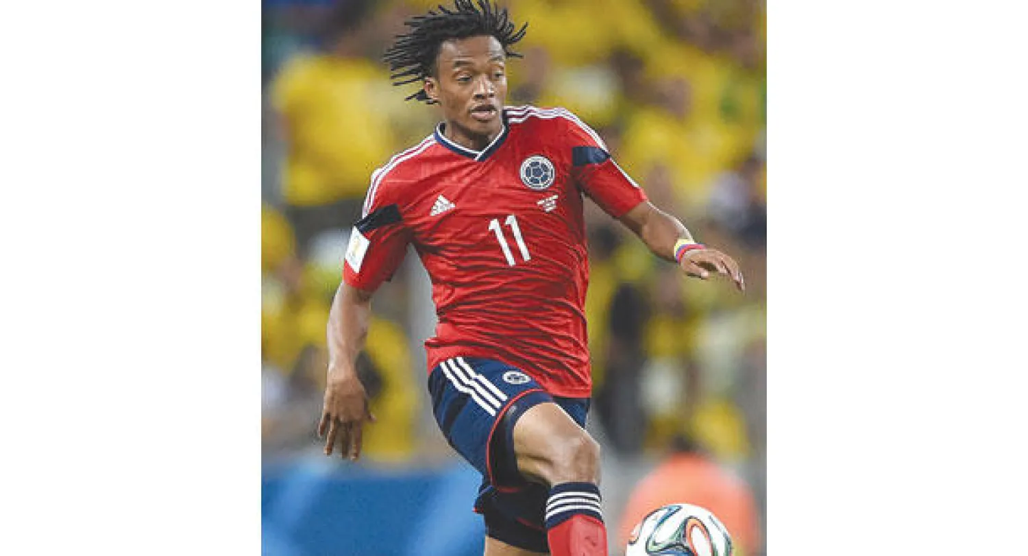 الأندية الكبرى تطارد الكولومبي كوادرادو