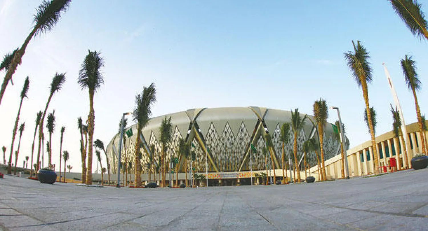 جانب من ملعب مدينة الملك عبد الله الرياضية بجدة