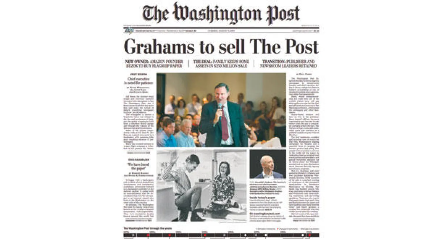 «واشنطن بوست» تنتقل إلى العالمية