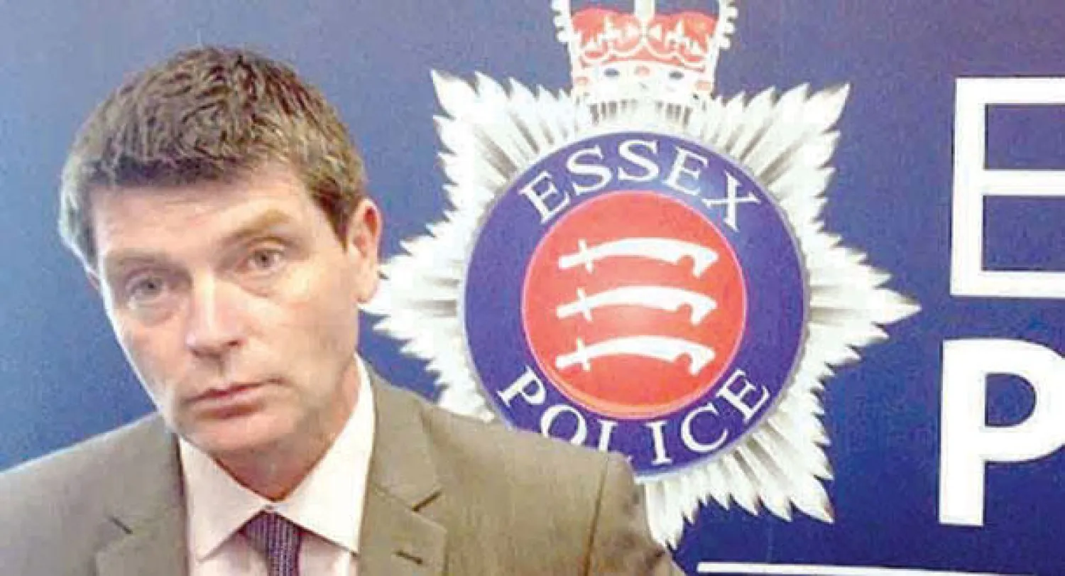 ستيف وارن كبير مفتشي شرطة كولشستر وكبير المحققين في قضية قتل المانع