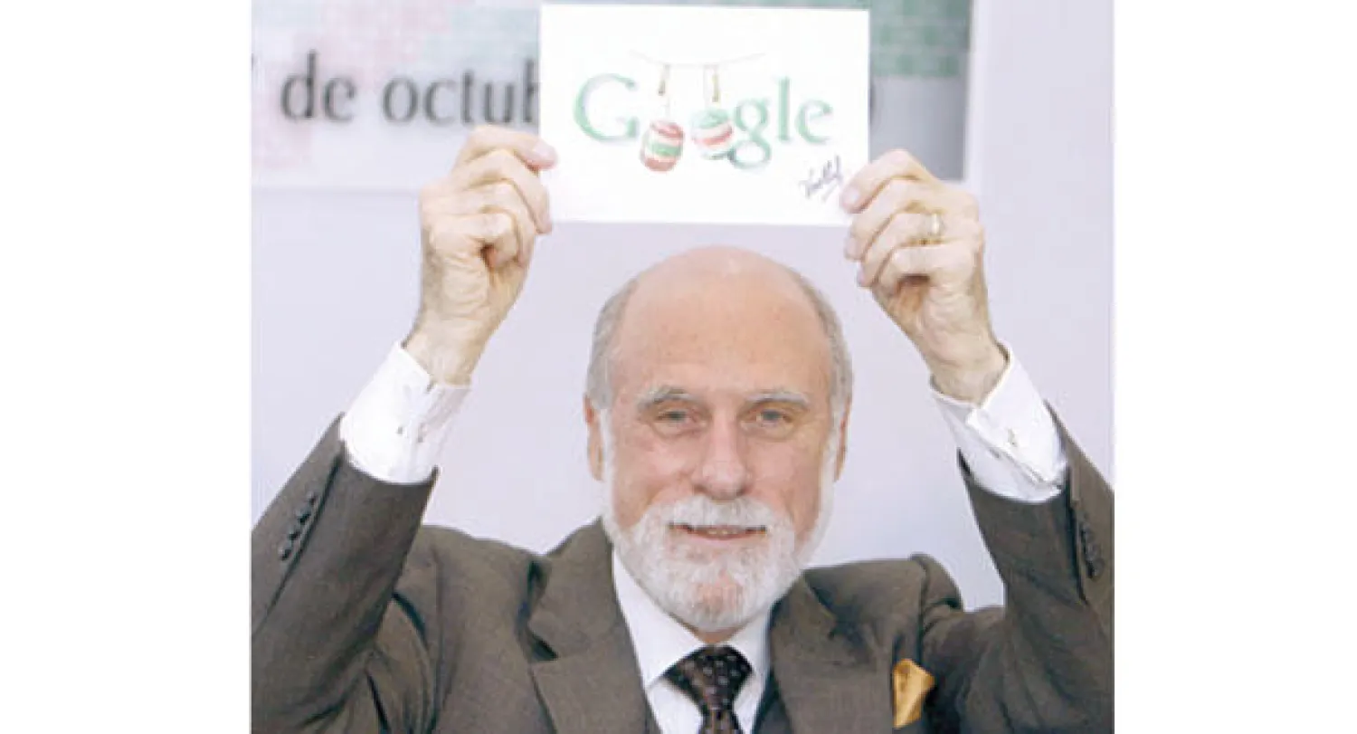 فينسنت سيرف من الآباء الروحيين للإنترنت في شركة «غوغل»