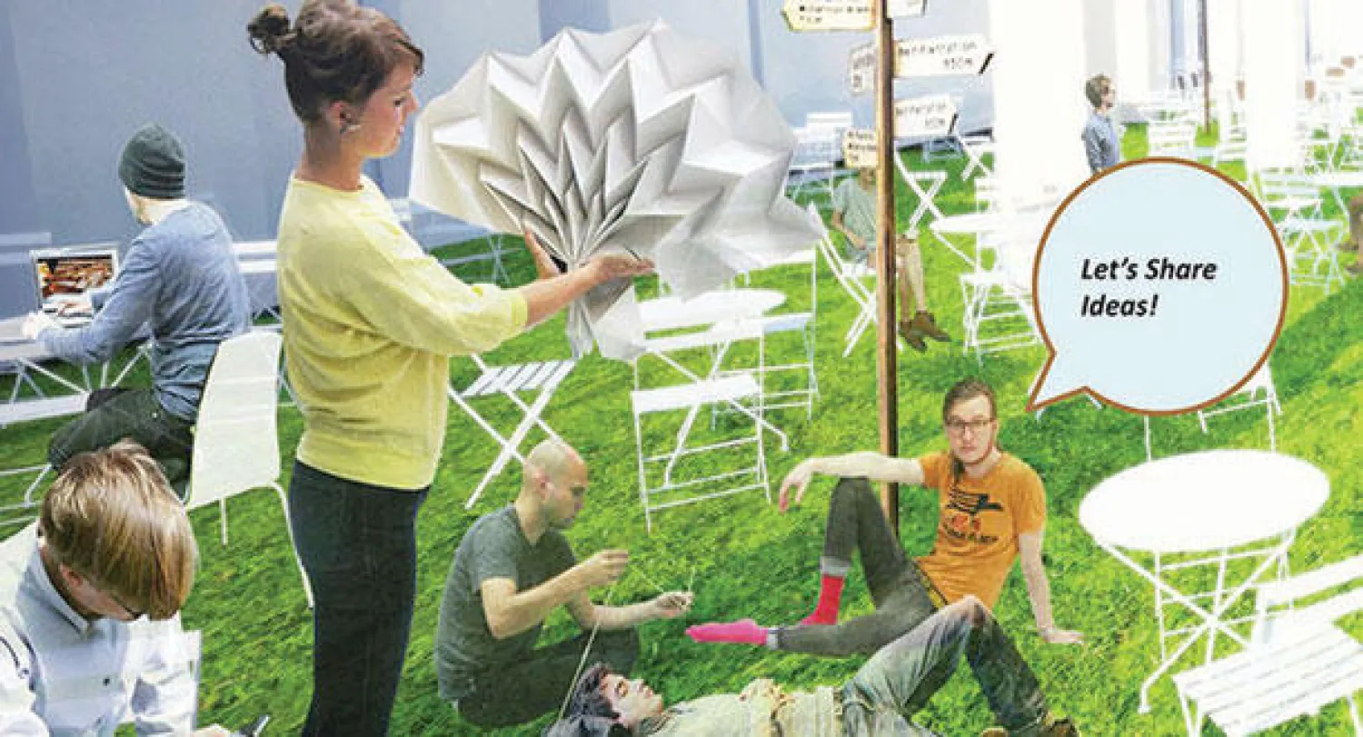 مكتب المستقبل قد يكون الحديقة العامة