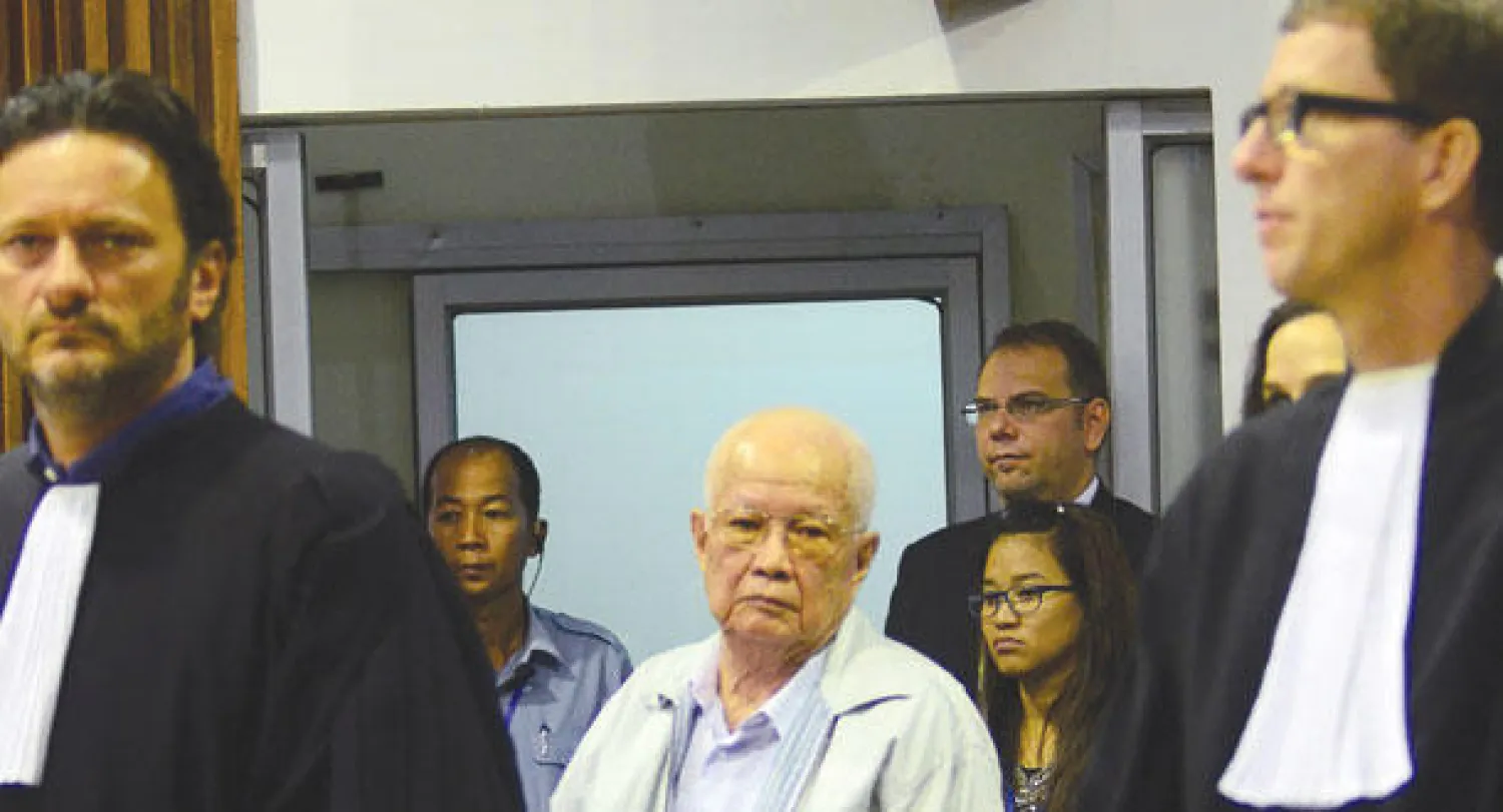 الحكم على أكبر مسؤولين سابقين في نظام الخمير الحمر بالسجن المؤبد