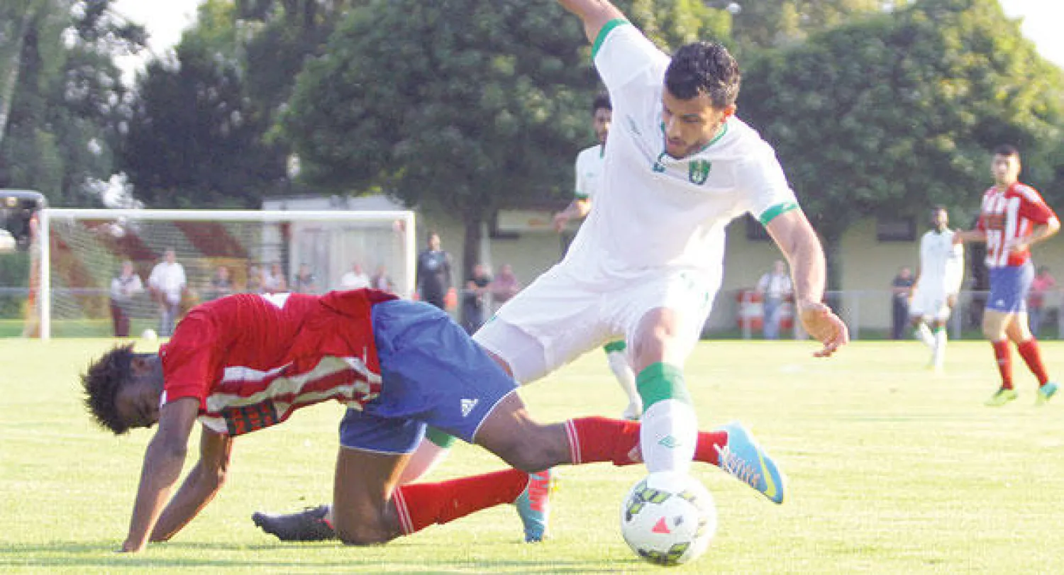 من إحدى مباريات الأهلي الودية استعدادا للموسم الجديد