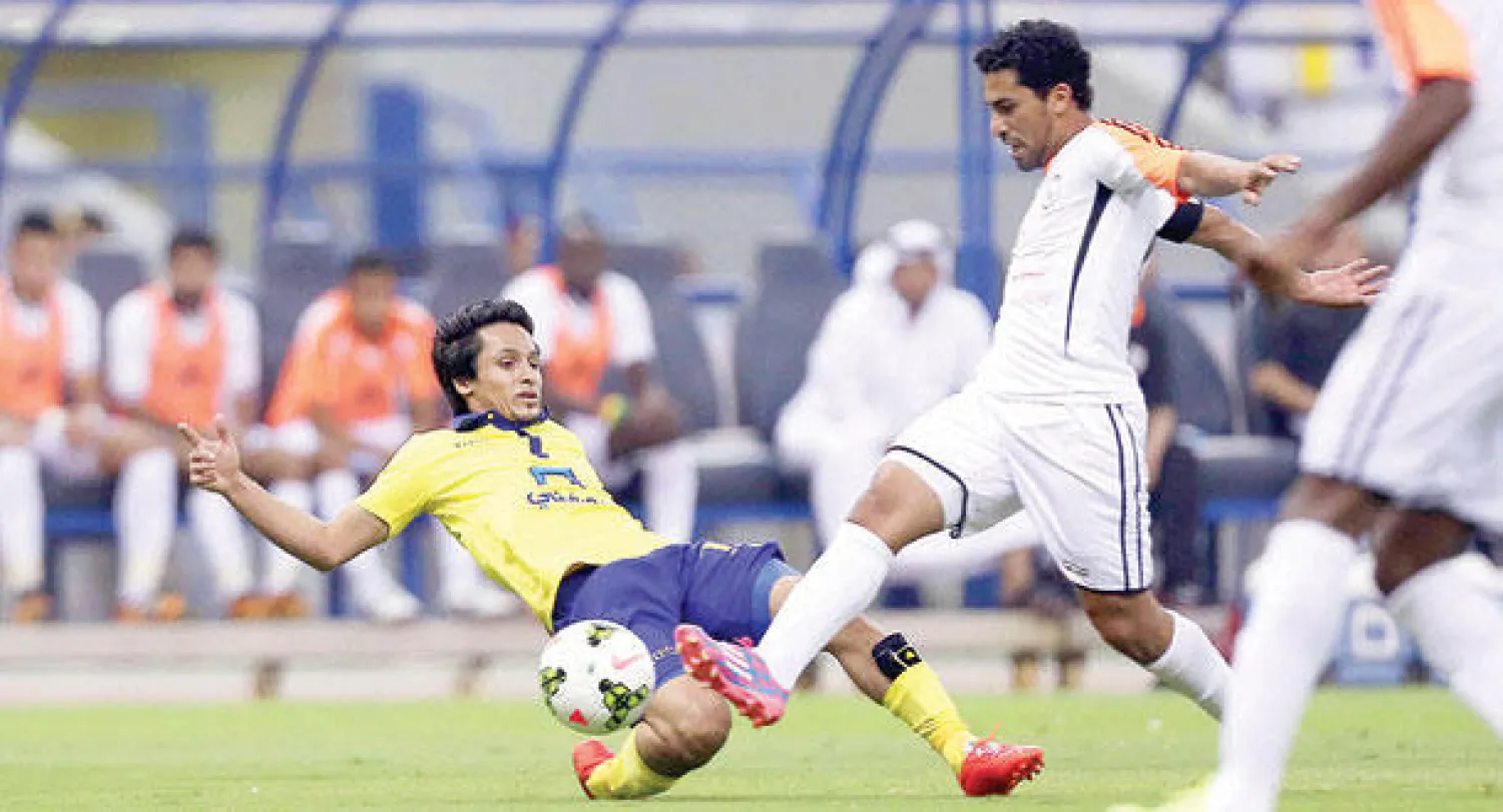 المهنا رفض الإفصاح عن الأخطاء التحكيمية في مباراة السوبر قبل الاجتماع الشهري (تصوير: علي العريفي)