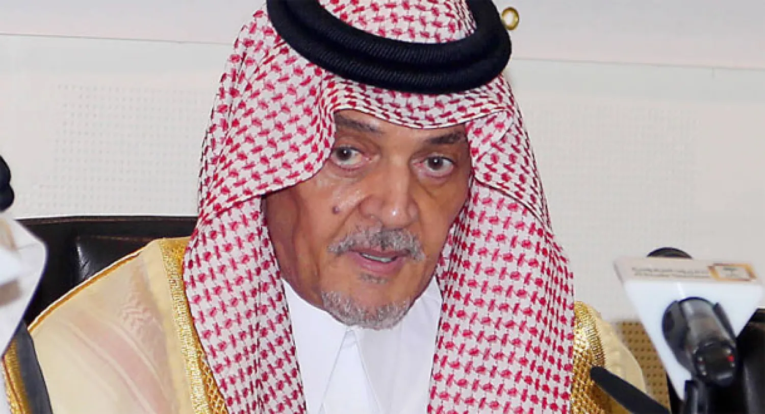 الفيصل يرحب باختيار العبادي رئيسا لحكومة العراق.. ويؤكد: 500 مليون دولار لإعمار غزة