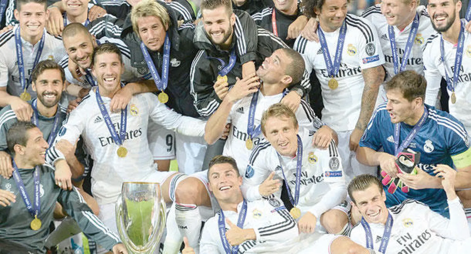 توقعات بموسم حافل بالبطولات للريـال بعد الفوز بكأس السوبر الأوروبي (إ.ب.أ)