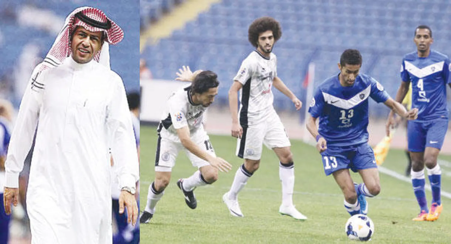 من مباراة الهلال والسد القطري في مرحلة المجموعات من دوري أبطال آسيا   -  محمد الحميداني