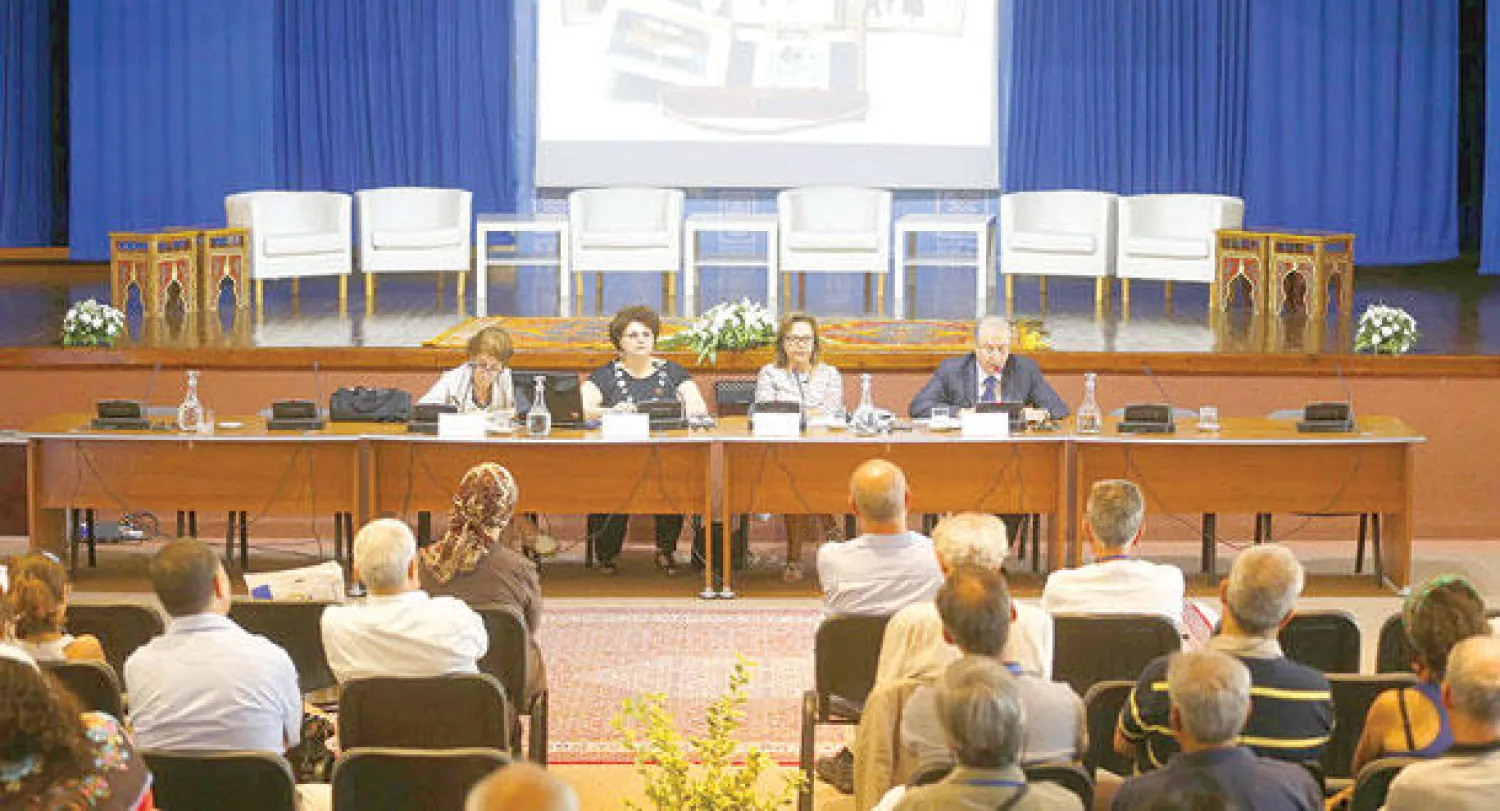 جانب من ندوة «الفن التشكيلي العربي المعاصر الرهانات والتحديات»