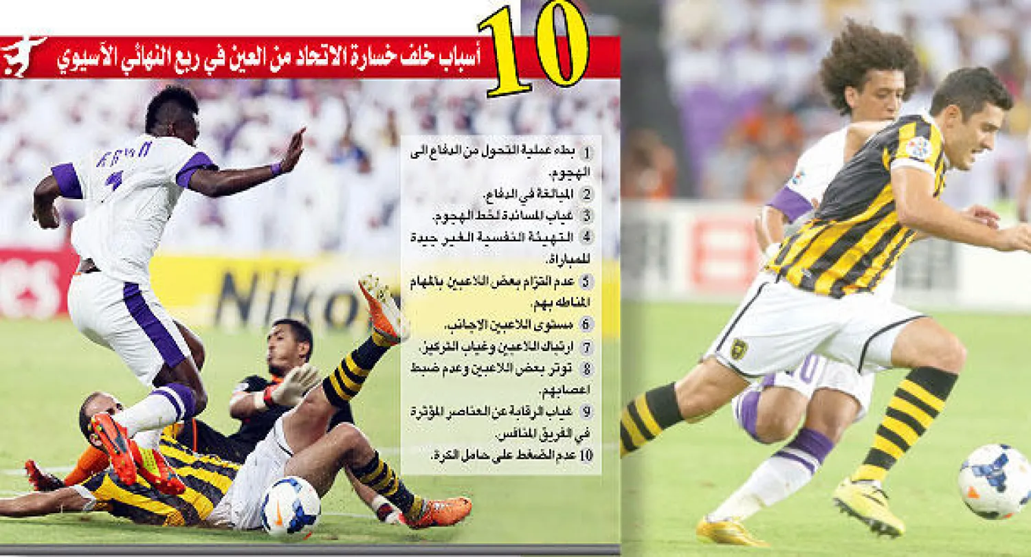 البرازيلي ماركينهو أثار علامات استفهام كبيرة حول مستواه المتواضع في مباراة العين الإماراتي (تصوير: عدنان مهدلي)