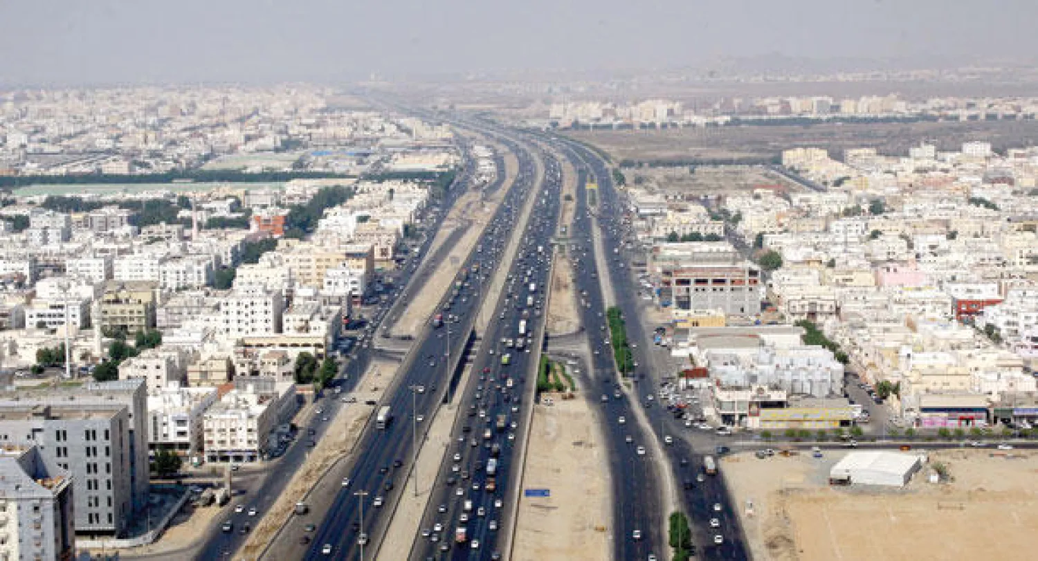 صورة جوية لأحياء شرق جدة (تصوير: خضر الزهراني)