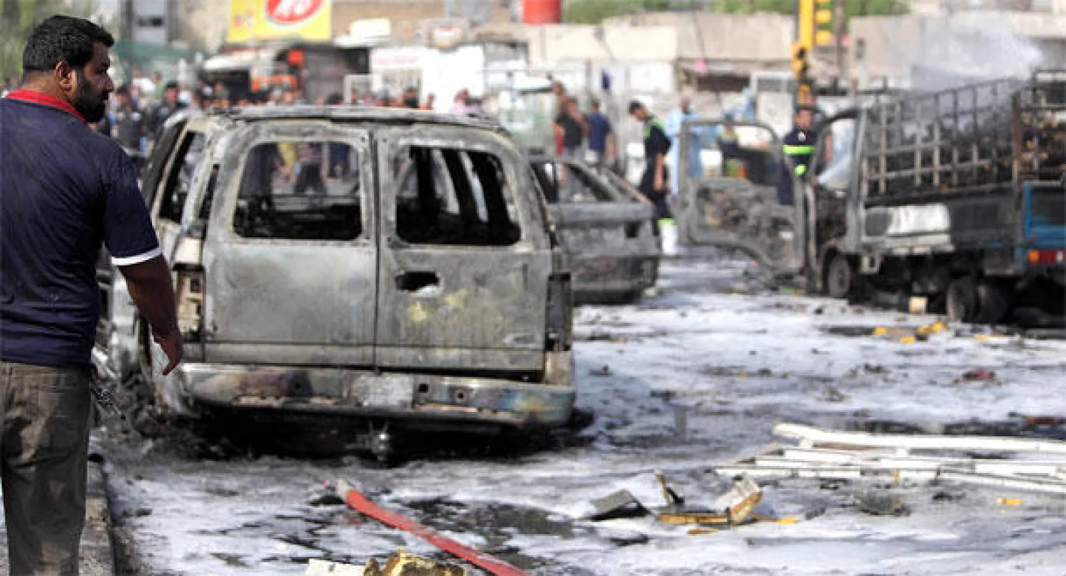 عشرات القتلى والجرحى بانفجار في بغداد.. و«داعش» يعلن مسؤوليته عنه