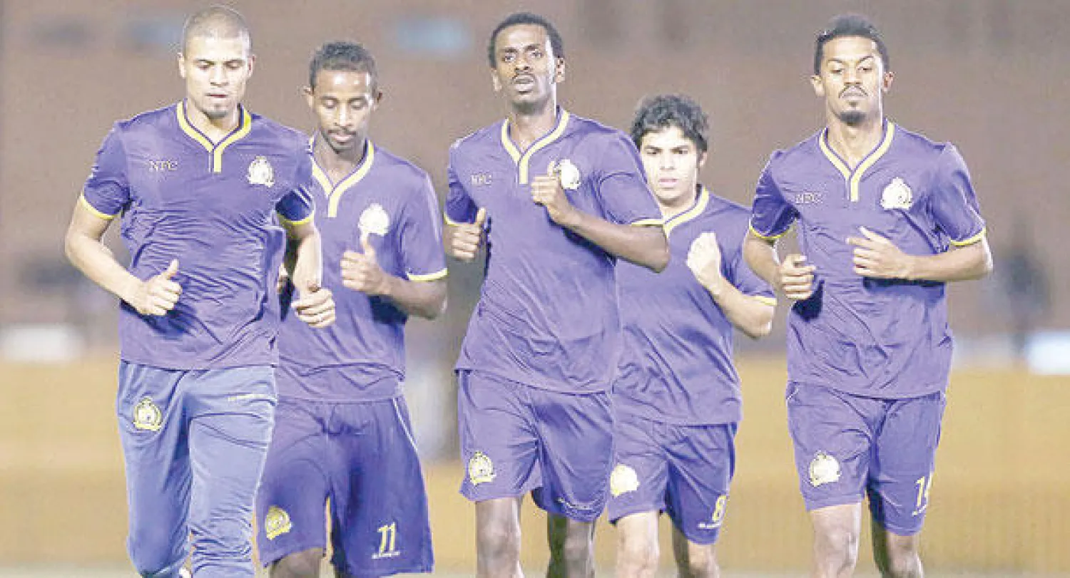 شراحيلي شارك بقوة في التدريبات النصراوية