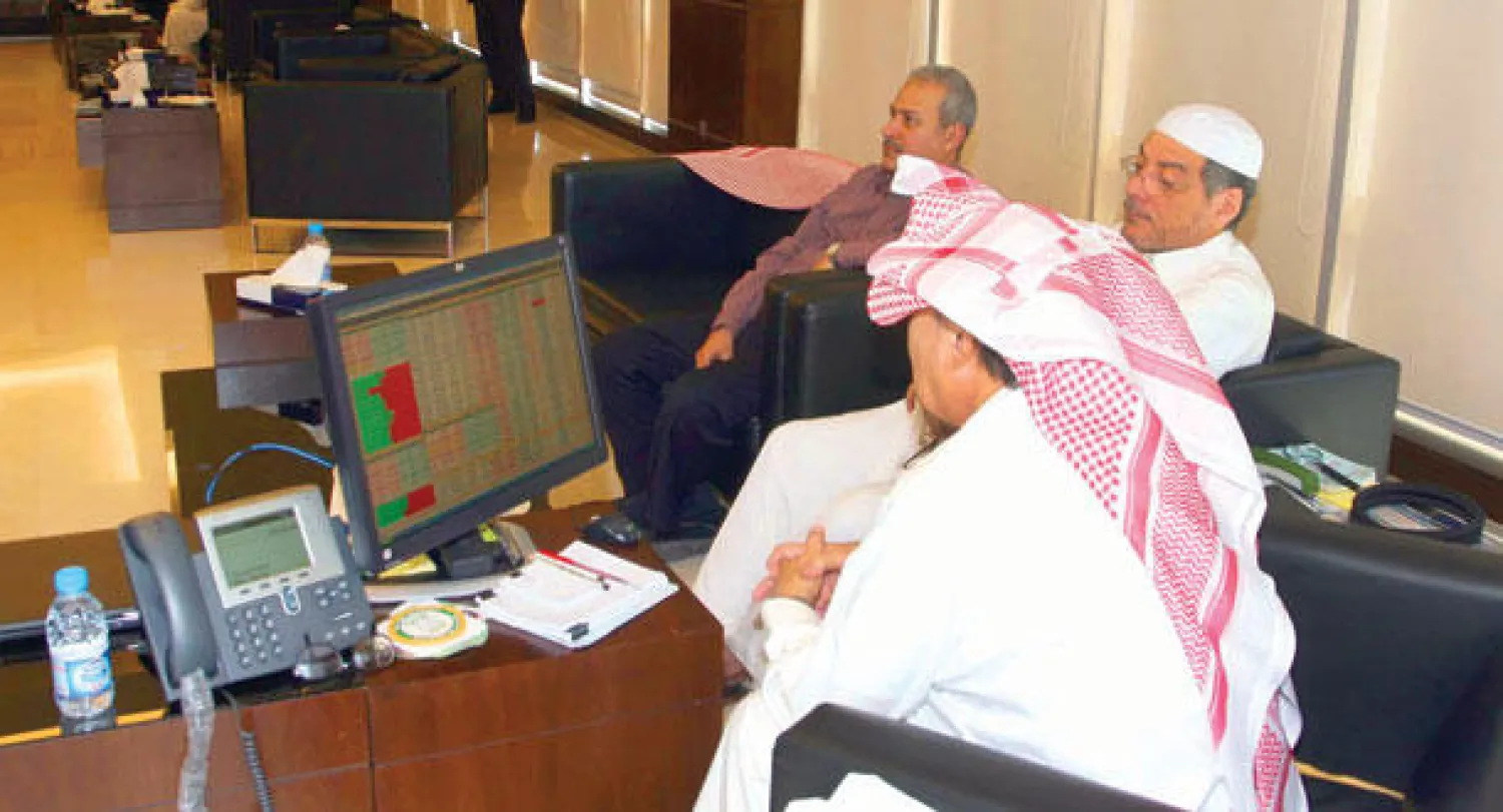 سجلت البورصة السعودية ارتفاعا في شهر أغسطس بنسبة 8.8 في المائة لتغلق عند مستوى 11.112 نقطة («الشرق الأوسط»)