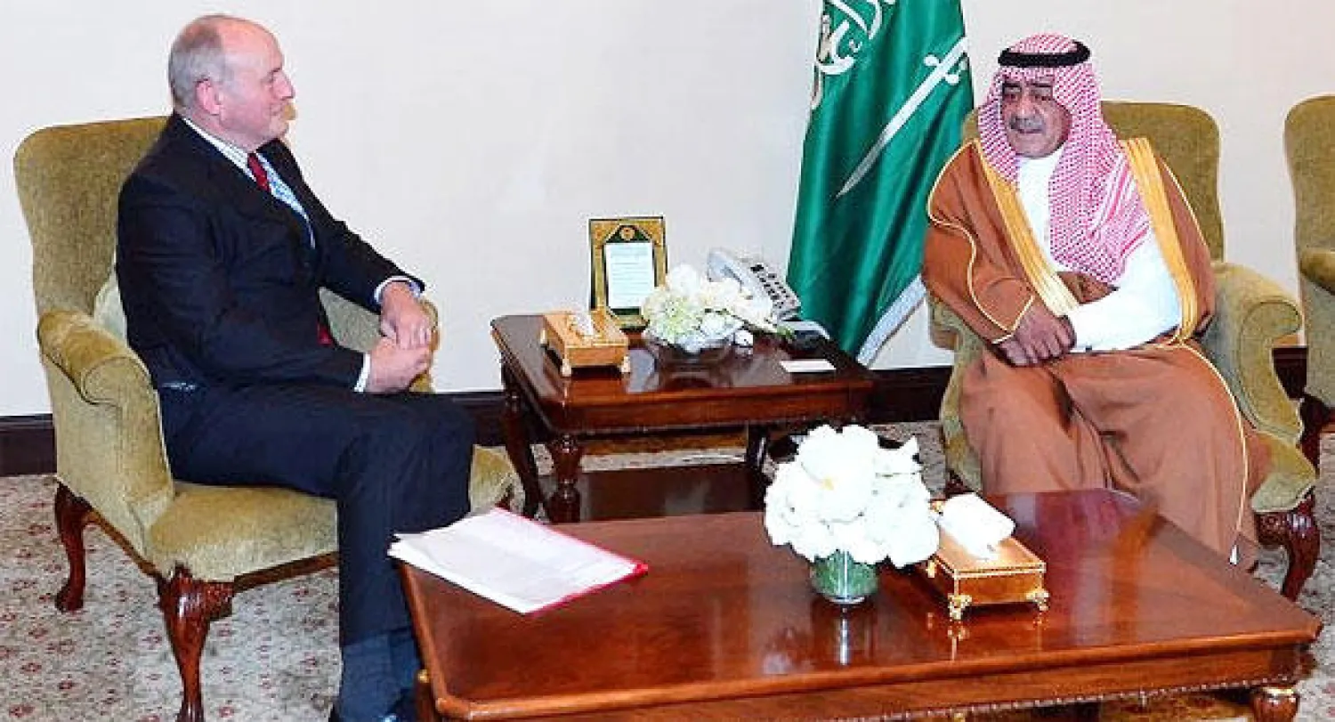 ولي ولي العهد يستقبل نائب مستشار الأمن القومي البريطاني للشئون الأمنية ومكافحة الإرهاب (واس)