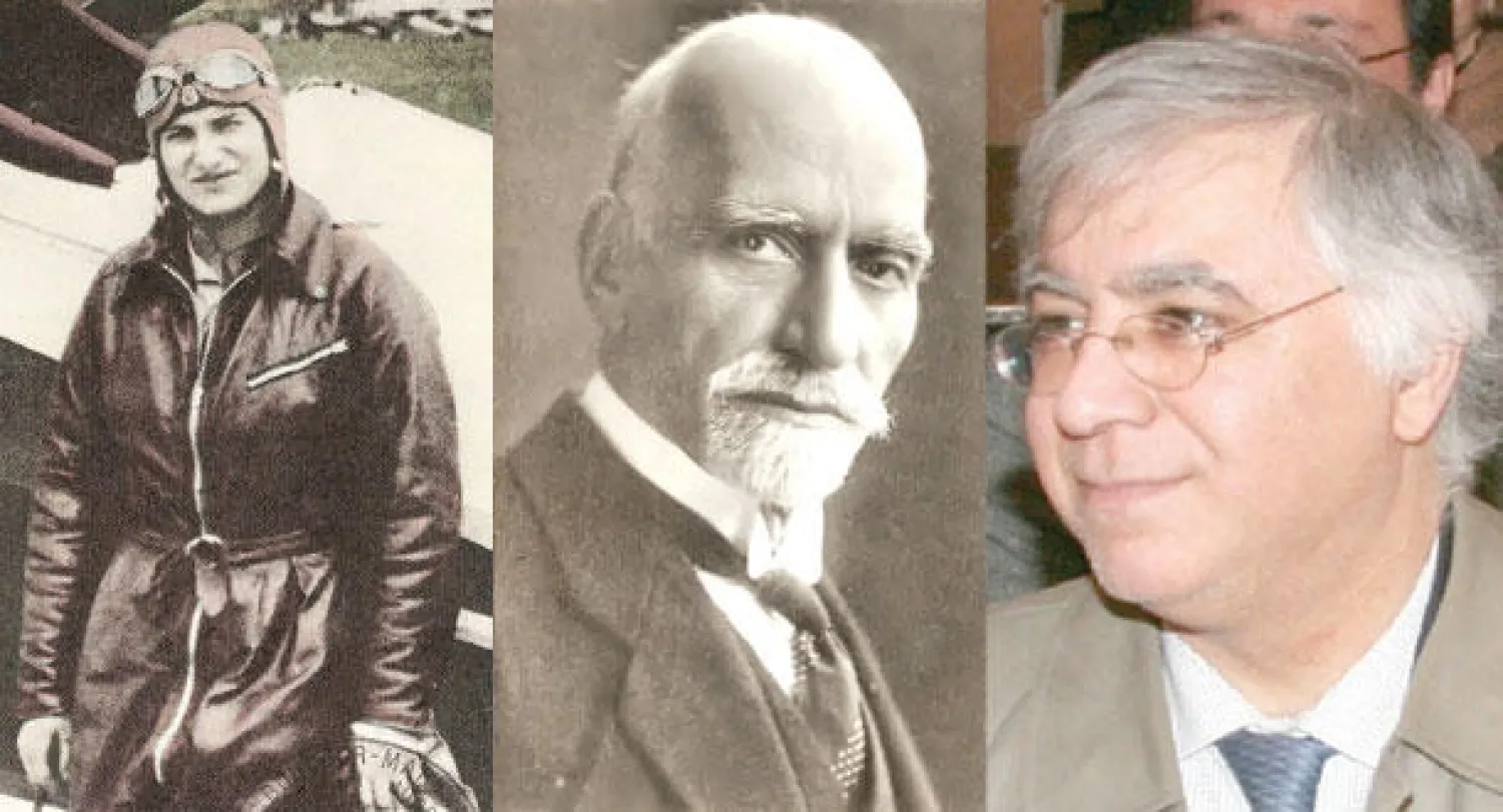 السفير فريد ياسين  -  الوزير العراقي ساسون حسقيل مات في باريس ودفن في مقبرتها  -  الطيارة الفرنسية هيلين بوشيه