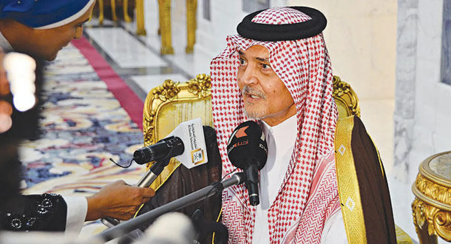 الأمير سعود الفيصل وزير الخارجية السعودي