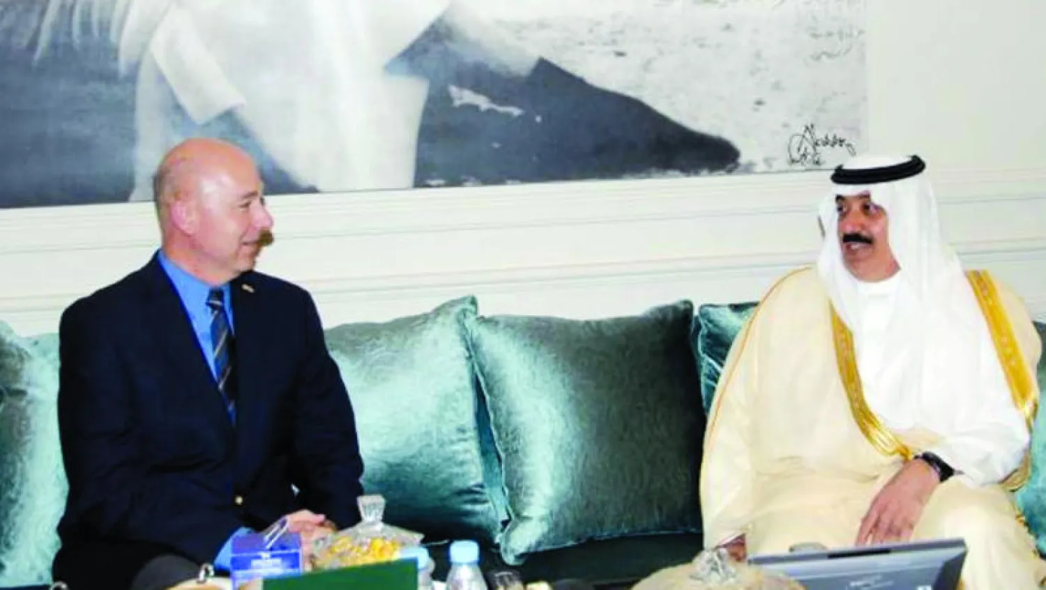 الأمير متعب بن عبدالله يستقبل مدير مشروع التطوير بالحرس الوطني (واس)