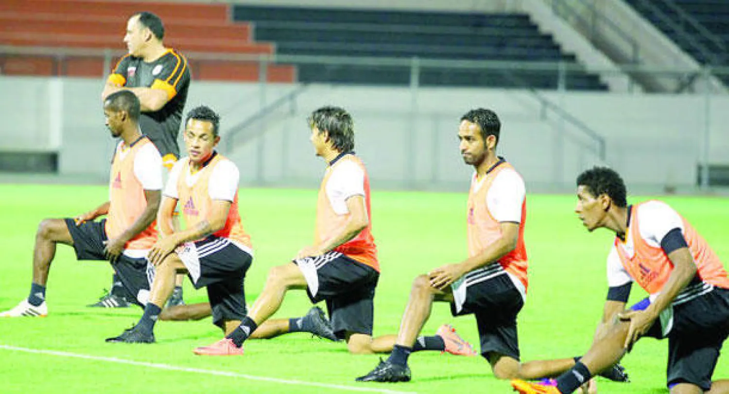 من تدريبات الشباب الأخيرة