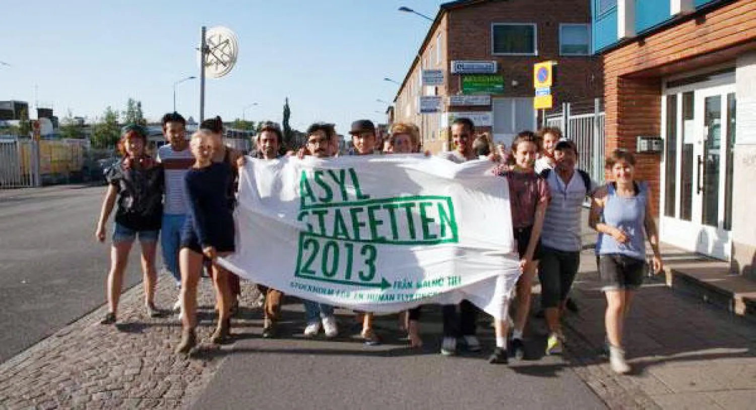 توافد طلبات اللجوء إلى السويد