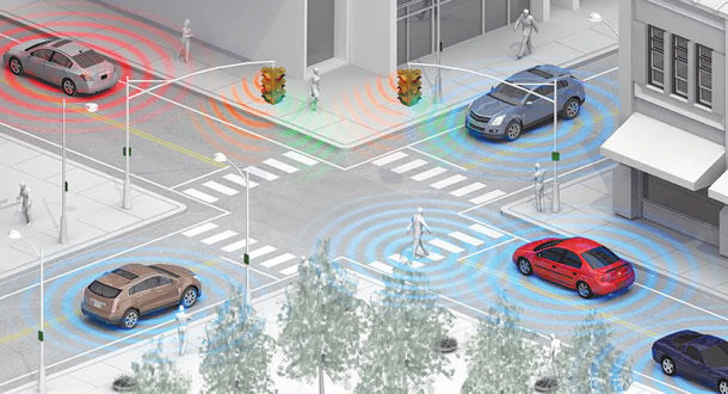 السيارات تتواصل مع بعضها البعض
