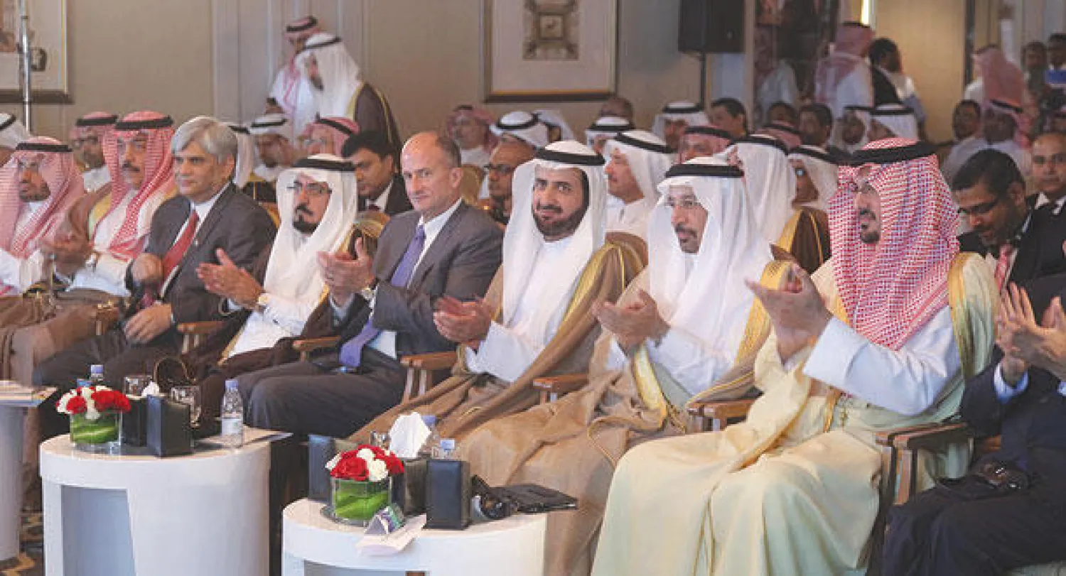 جانب من المناسبة التي احتضنتها الرياض أمس (تصوير: عبد الله الشيخي)