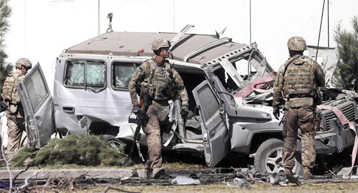 مقتل 4 جنود دوليين في كابل.. وطالبان تتبنى العملية