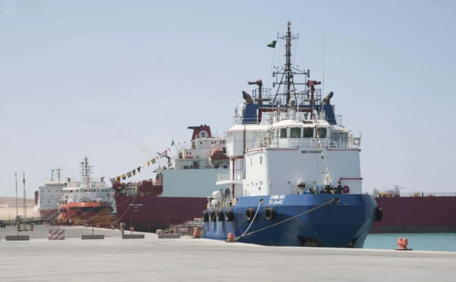 الموانئ السعودية ترفع طاقتها الاستيعابية إلى 532 مليون طن في السنة