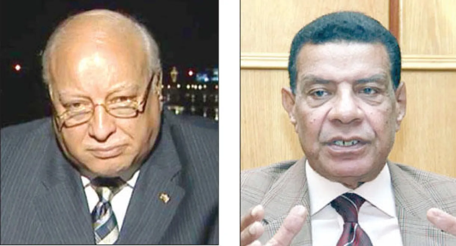 اللواء محمود خلف و اللواء حسام سويلم